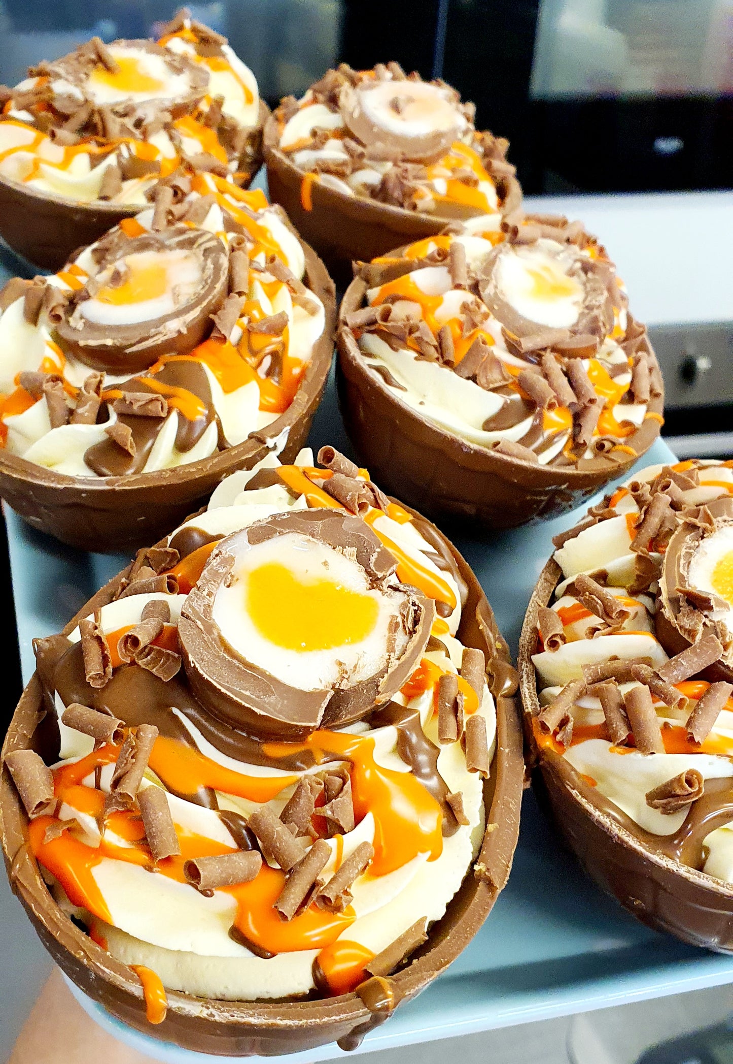 Half Egg Cheesecake - Creme Egg - Easter Pre Order