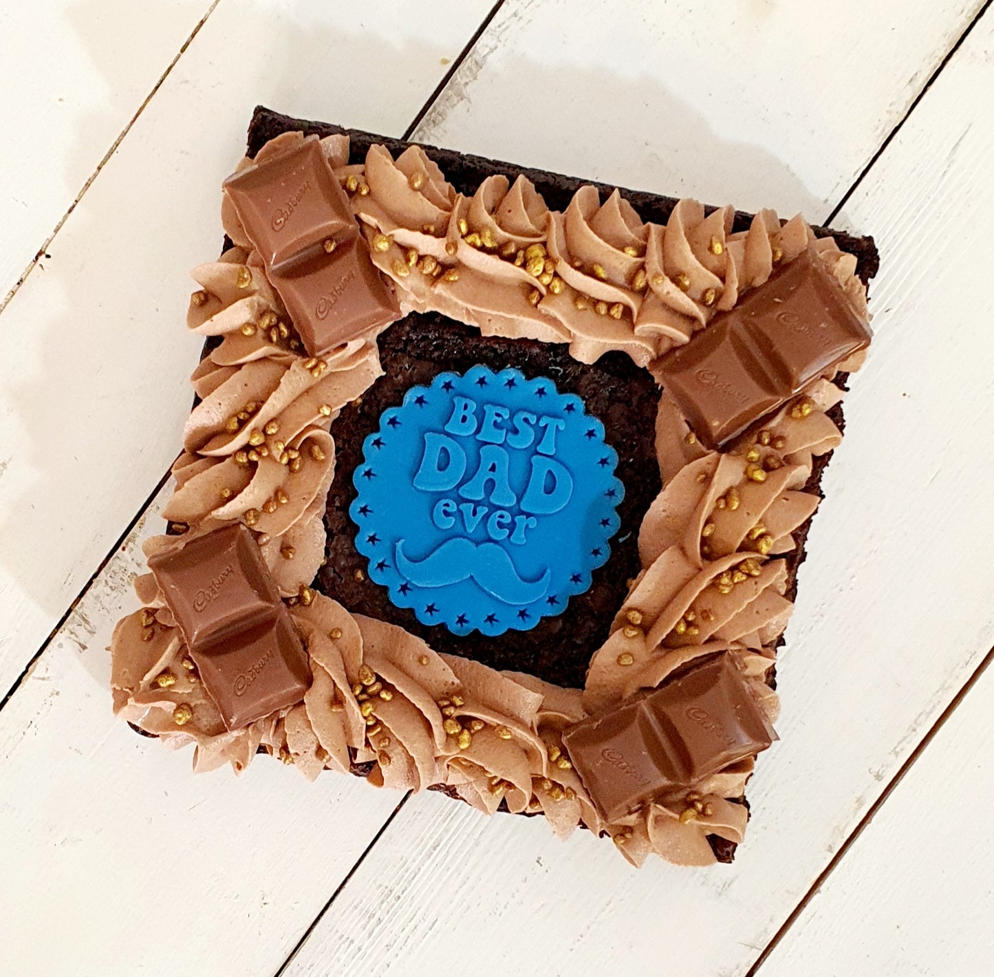 Father's Day 6" Brownie Slab