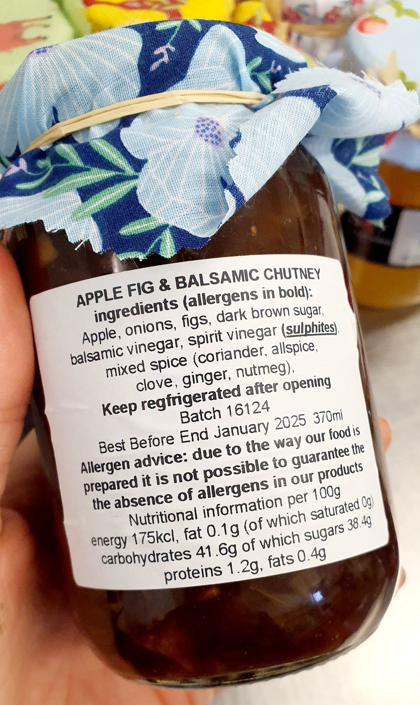 Apple, Fig & Balsamic Chutney