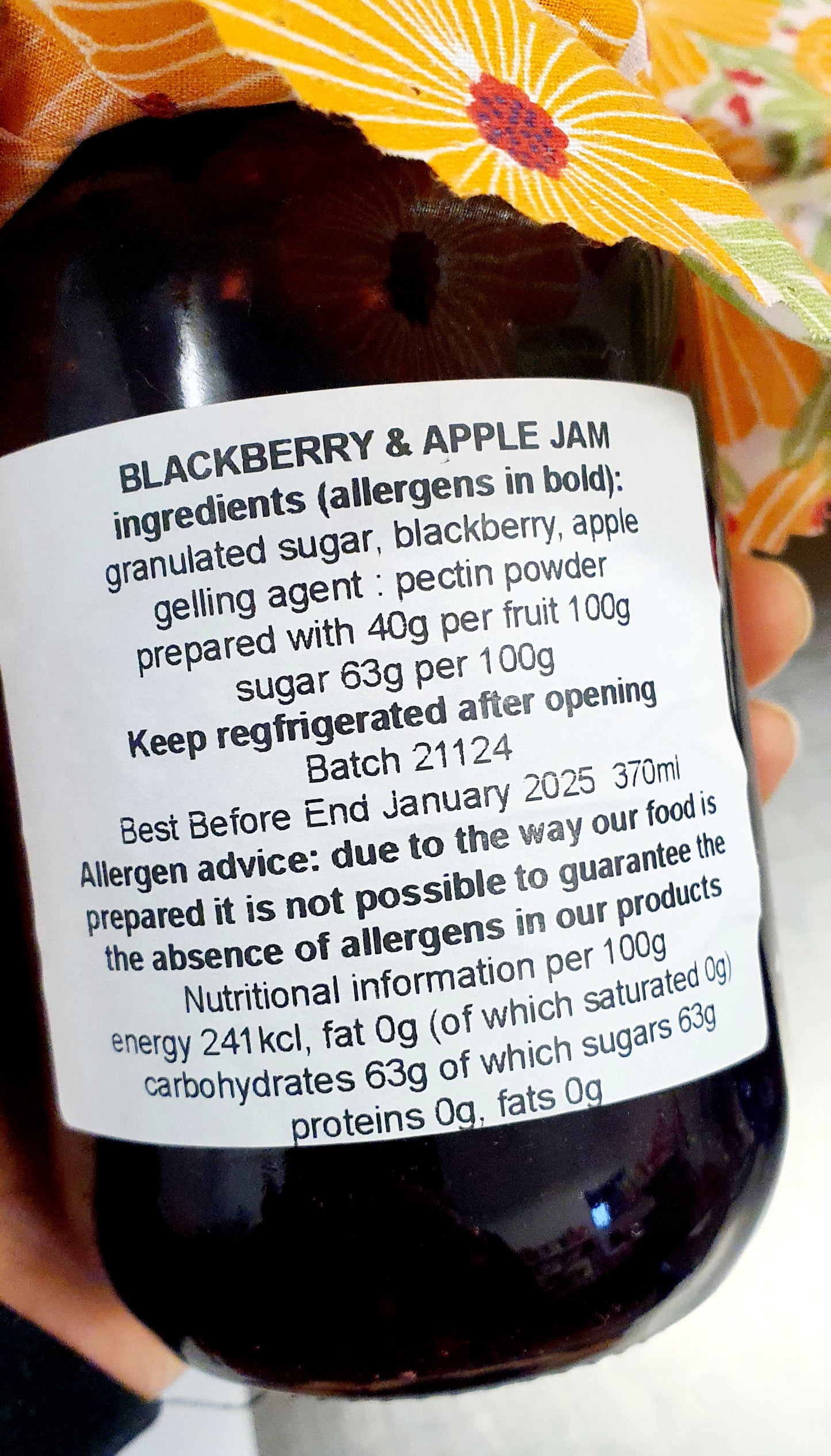 Blackberry & Apple Jam