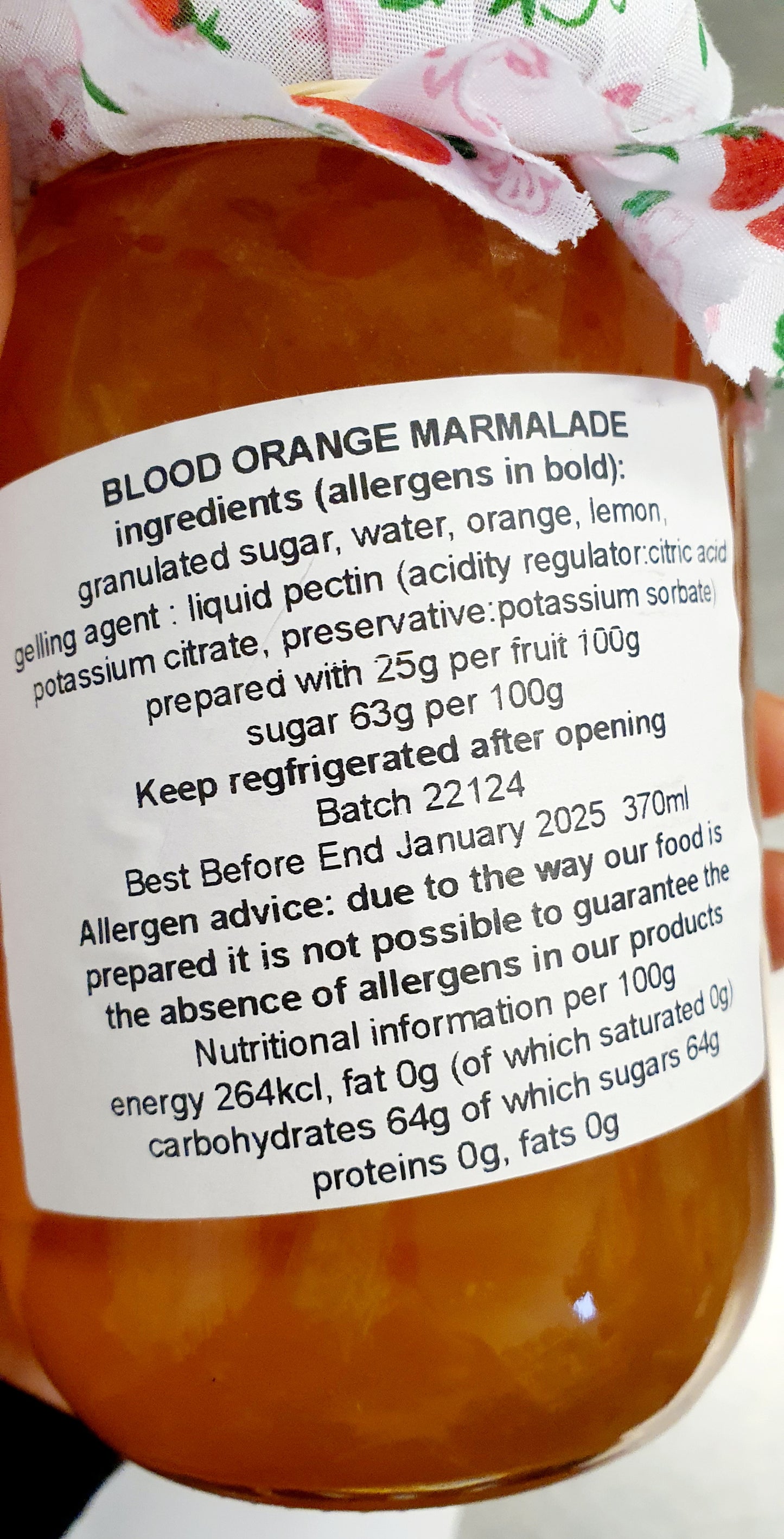 Blood Orange Marmalade