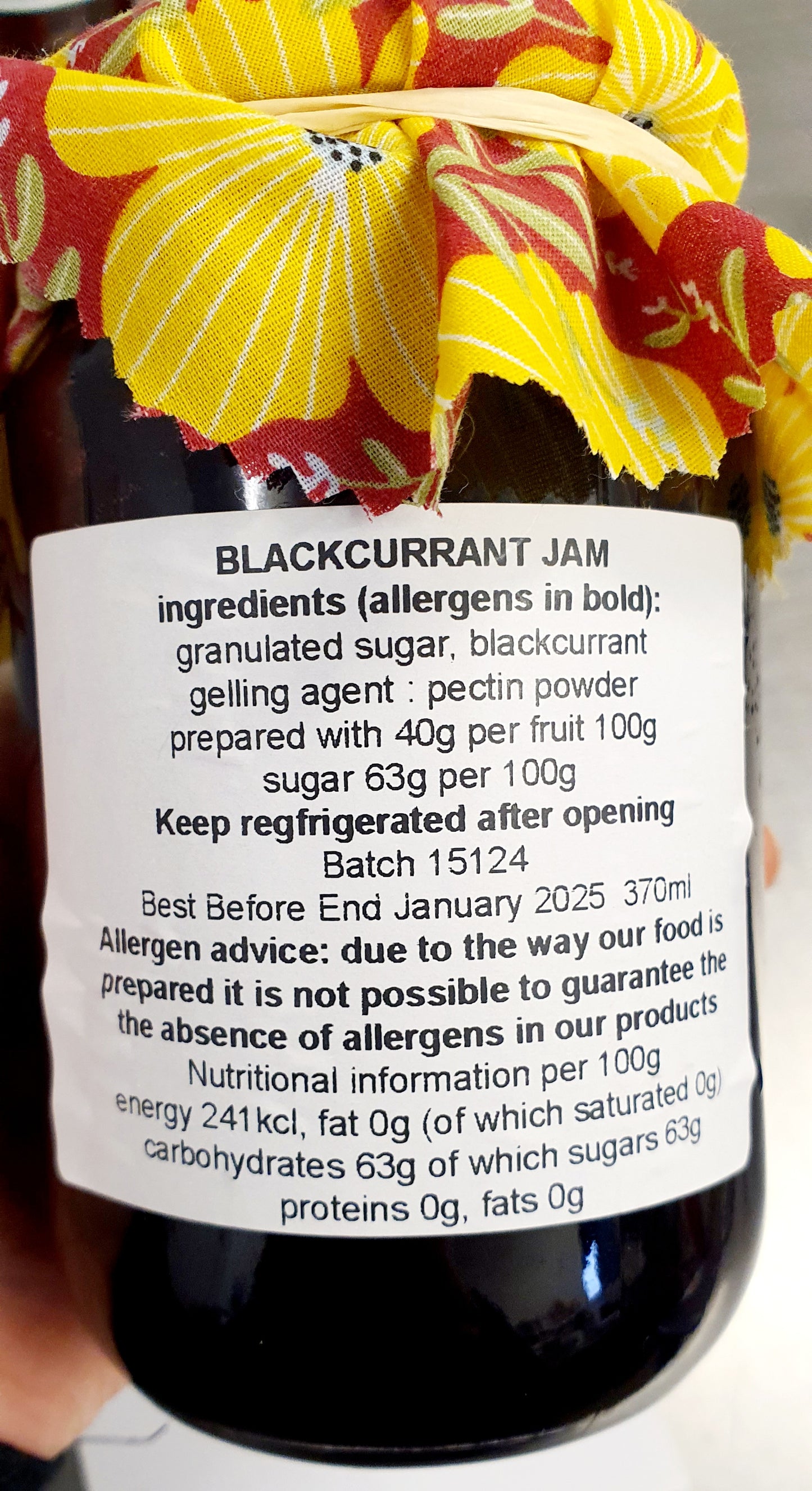 Blackcurrant Jam