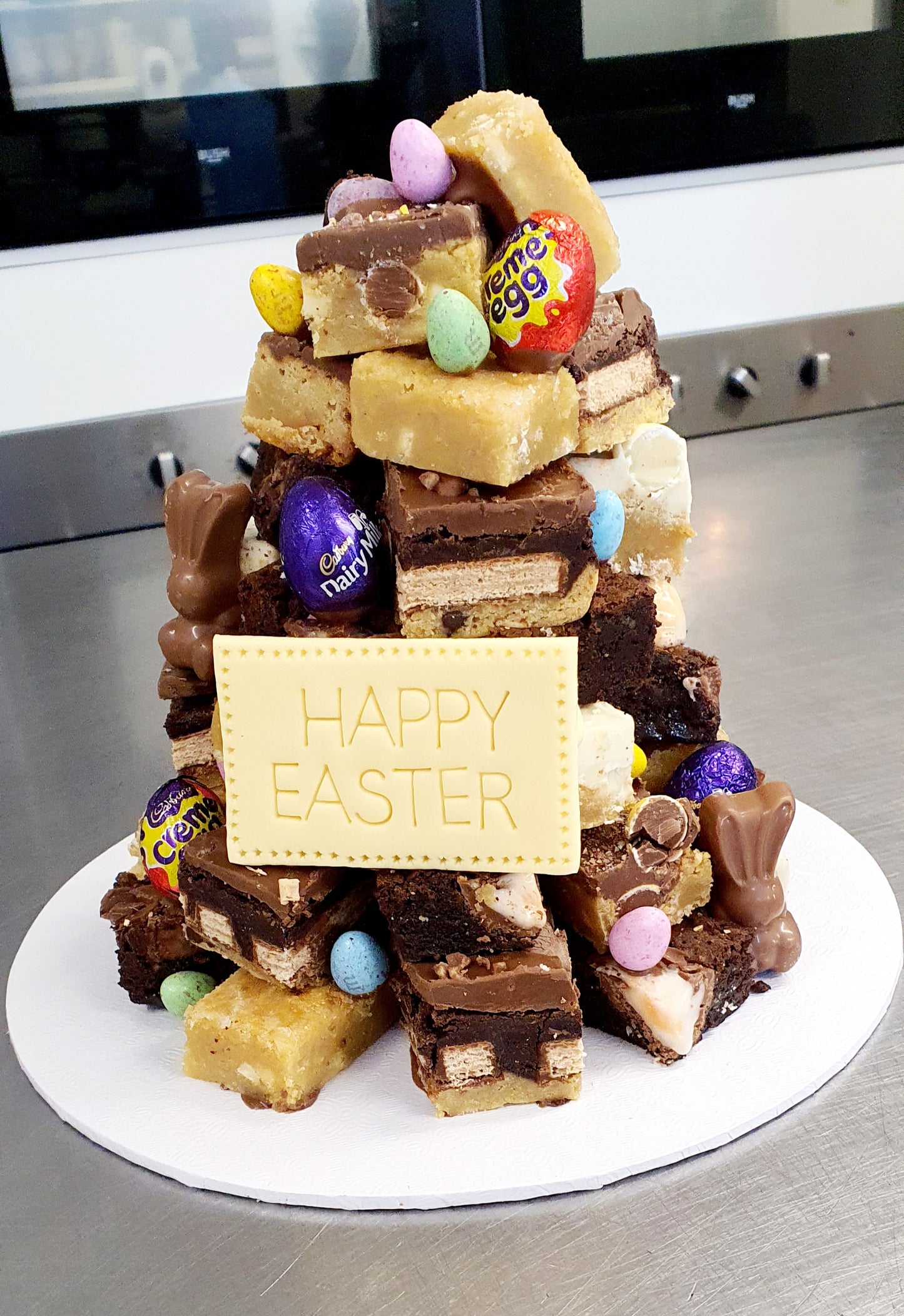 Easter Brownie/Blondie Stack