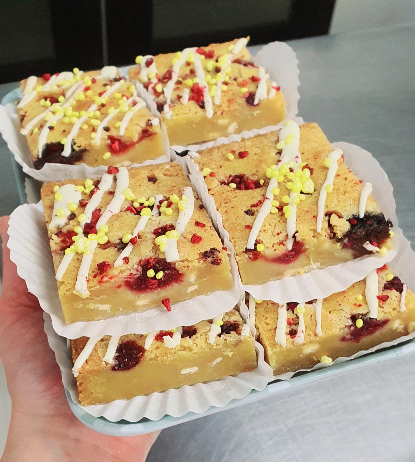 Lemon & Raspberry Blondie MIX N MATCH 2