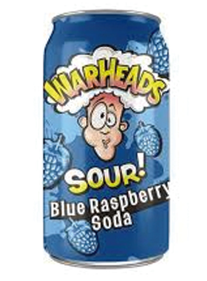 Warheads Sour - Blue Raspberry Soda