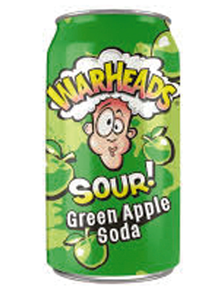 Warheads Sour - Green Apple Soda