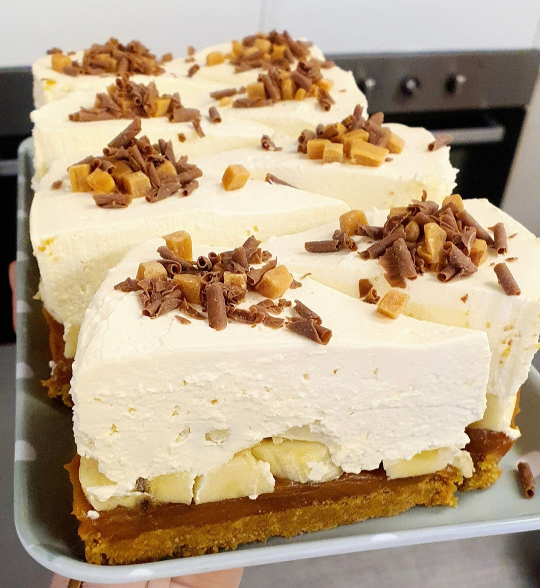Banoffee Pie SLICE - Xmas Week Pre Order Only