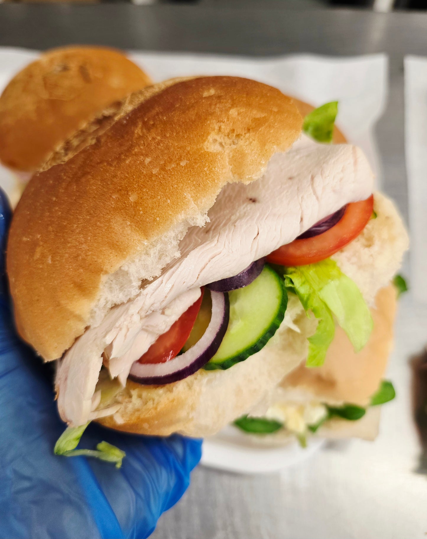 Turkey Salad Roll