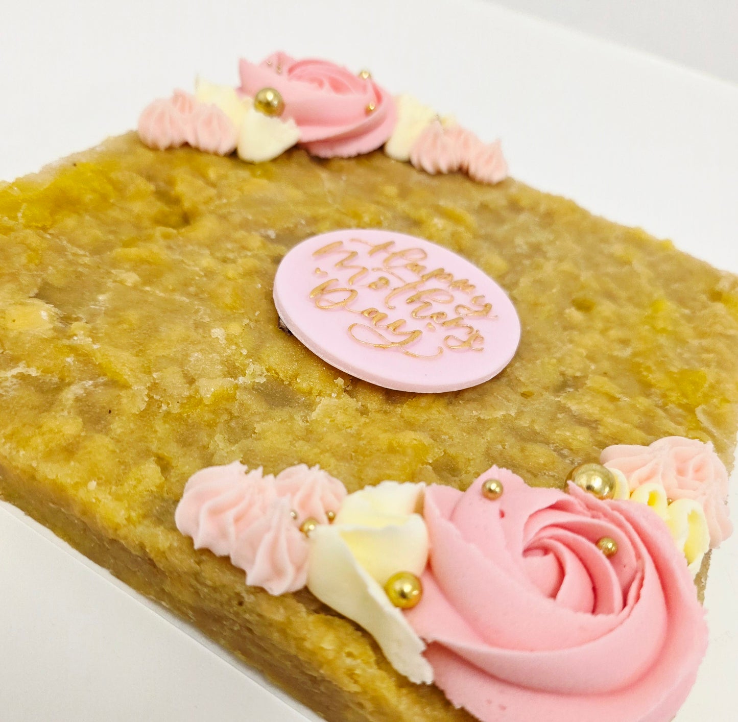 Lemon Drizzle Blondie Slab - Mother's Day Week Pre Order