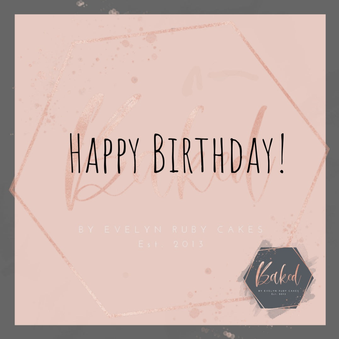 Add a Personalised Message for your box