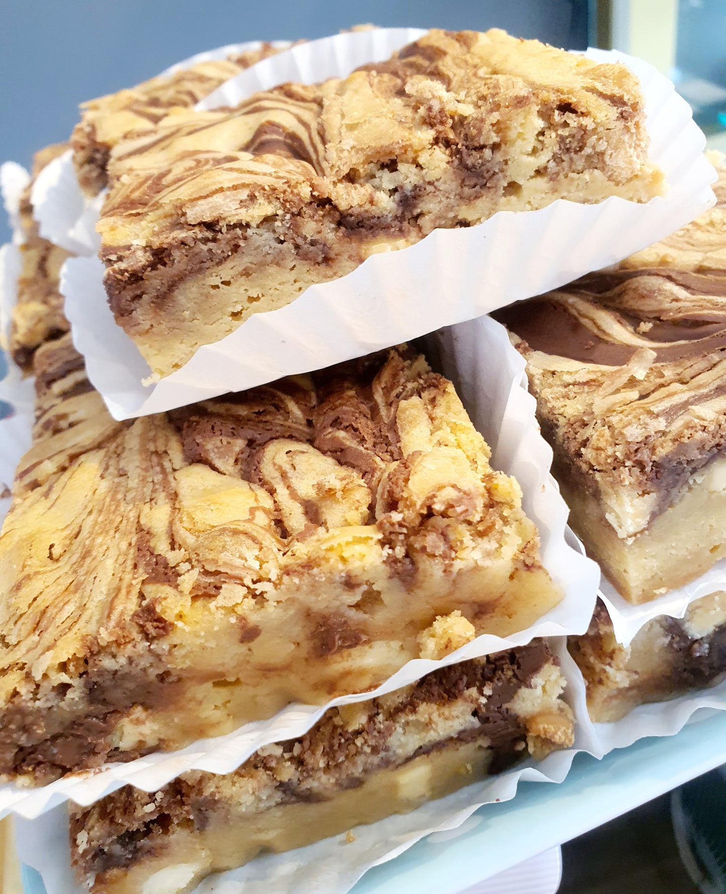 Nutella Swirl Blondie
