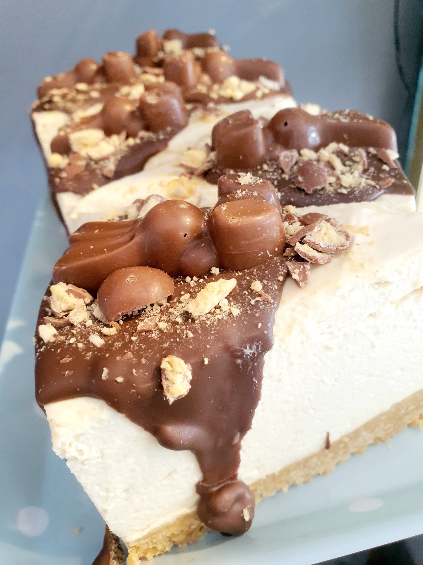 Malteser Reindeer Cheesecake - SLICE - XMAS WEEK PRE ORDER ONLY