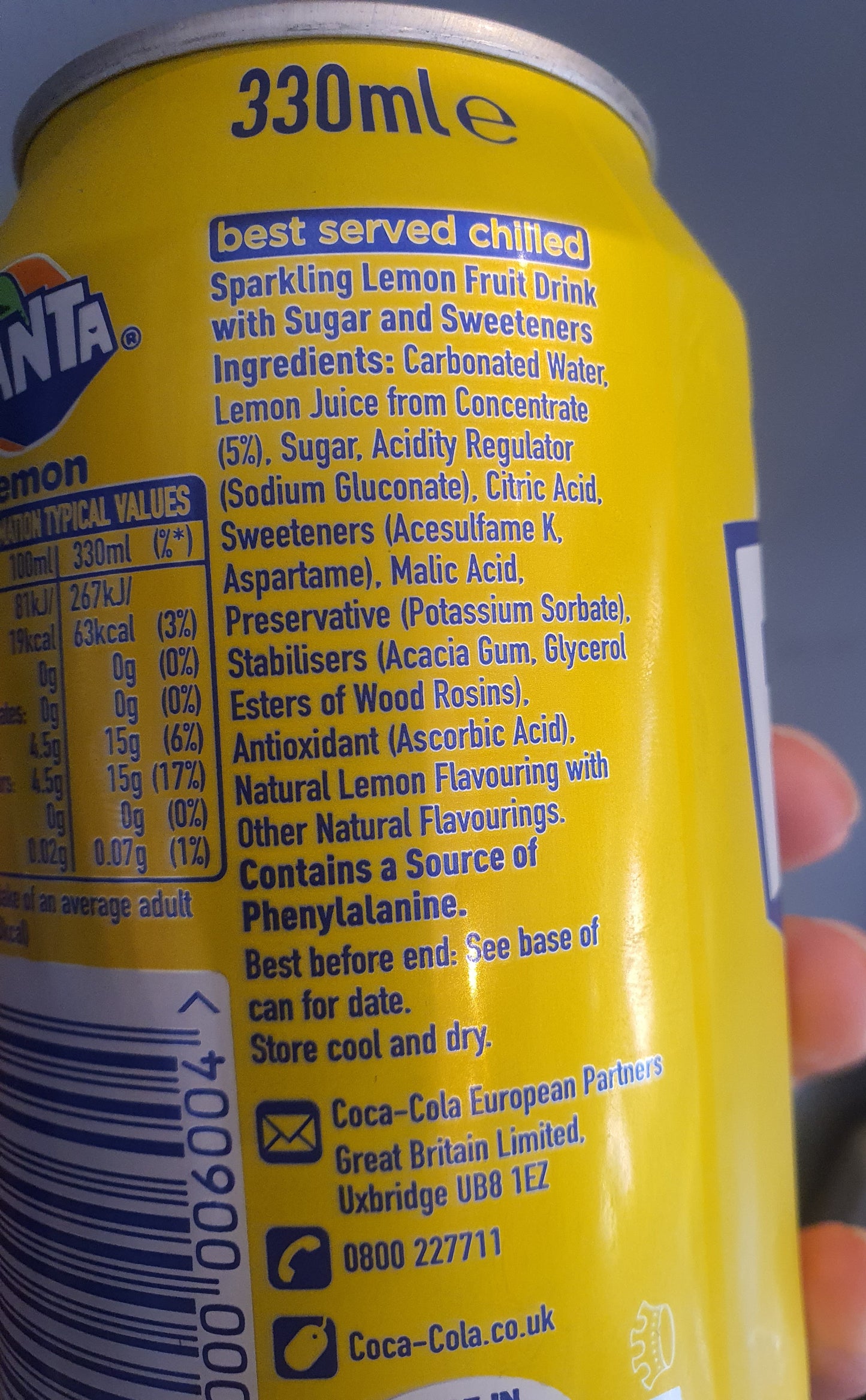 Fanta Lemon