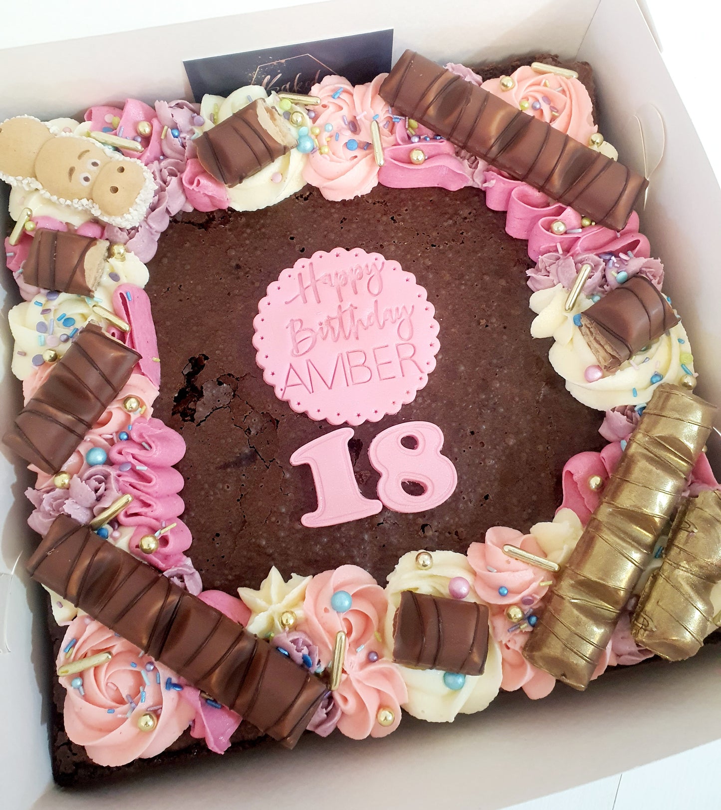 10" Brownie or Blondie Slab