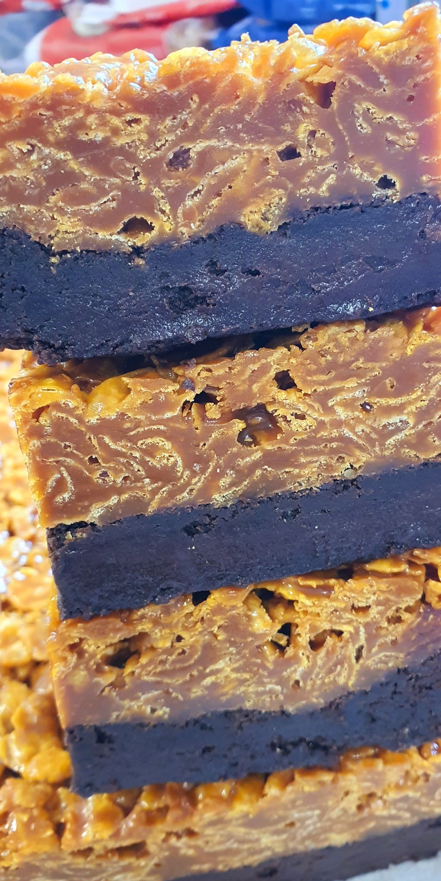 Salted Caramel Cornflake Brownie