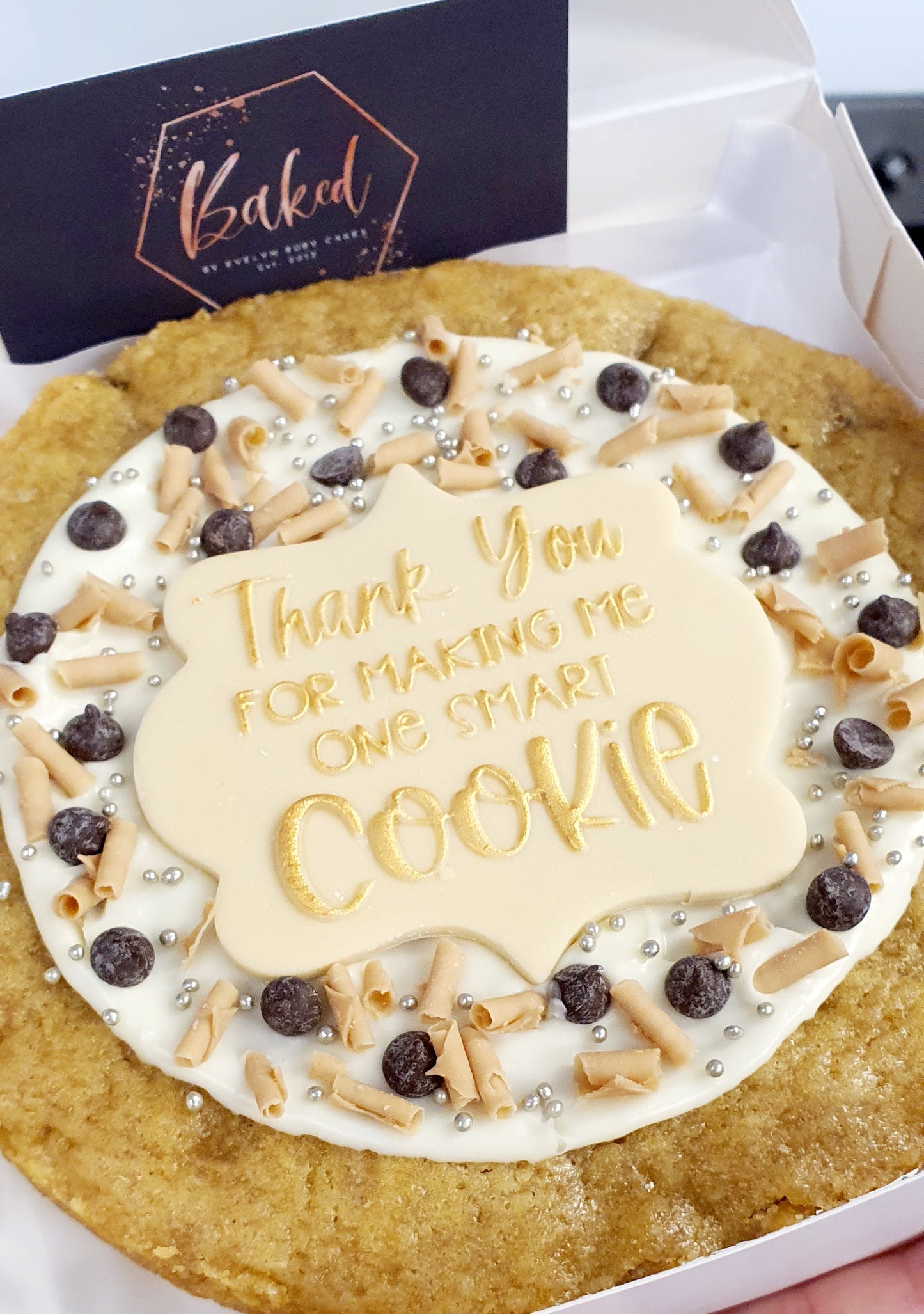 6" Personalised Teacher Cookie