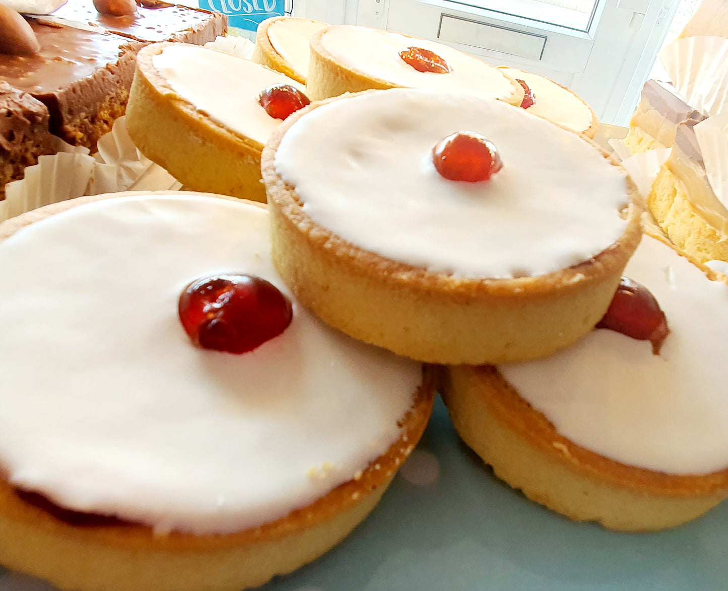 Cherry Bakewell Tart