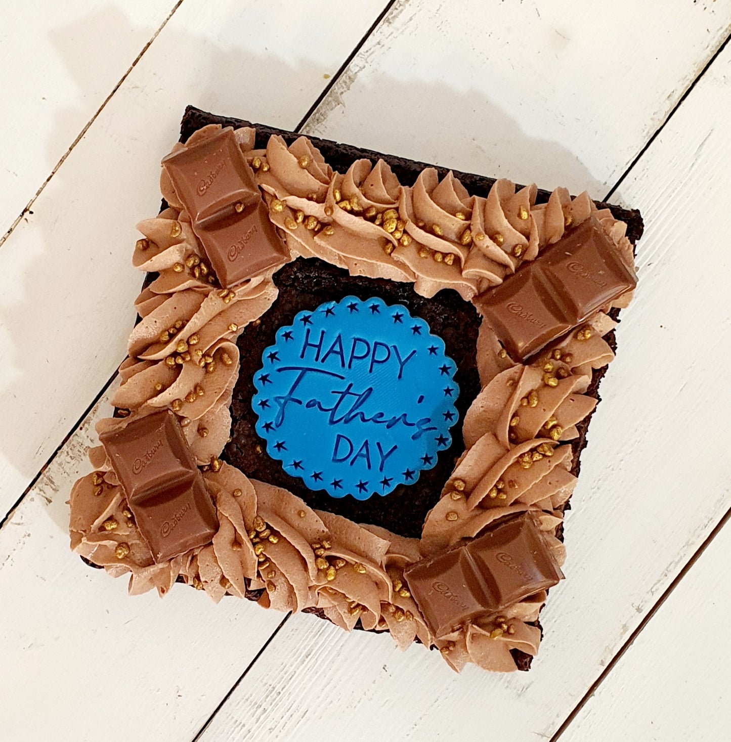 Father's Day 6" Brownie Slab