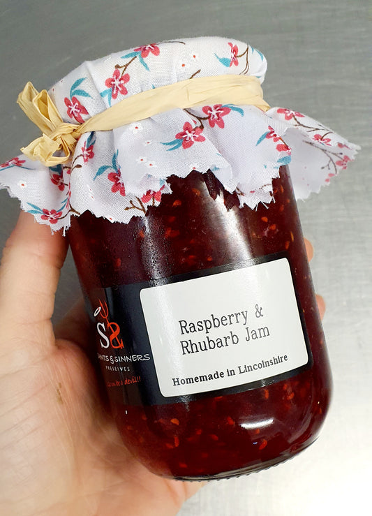 Raspberry & Rhubarb Jam