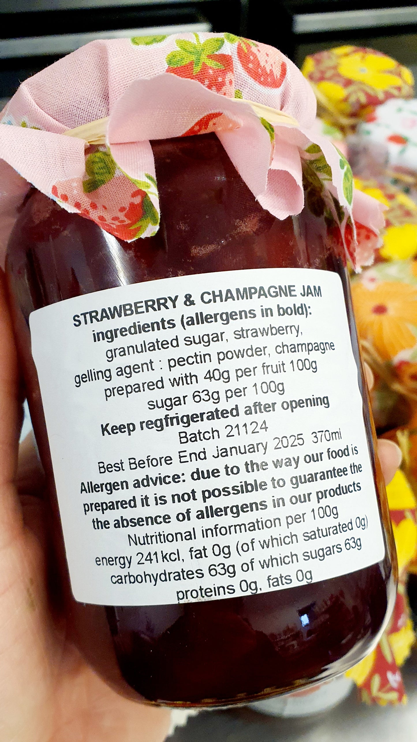 Strawberry & Champagne Jam