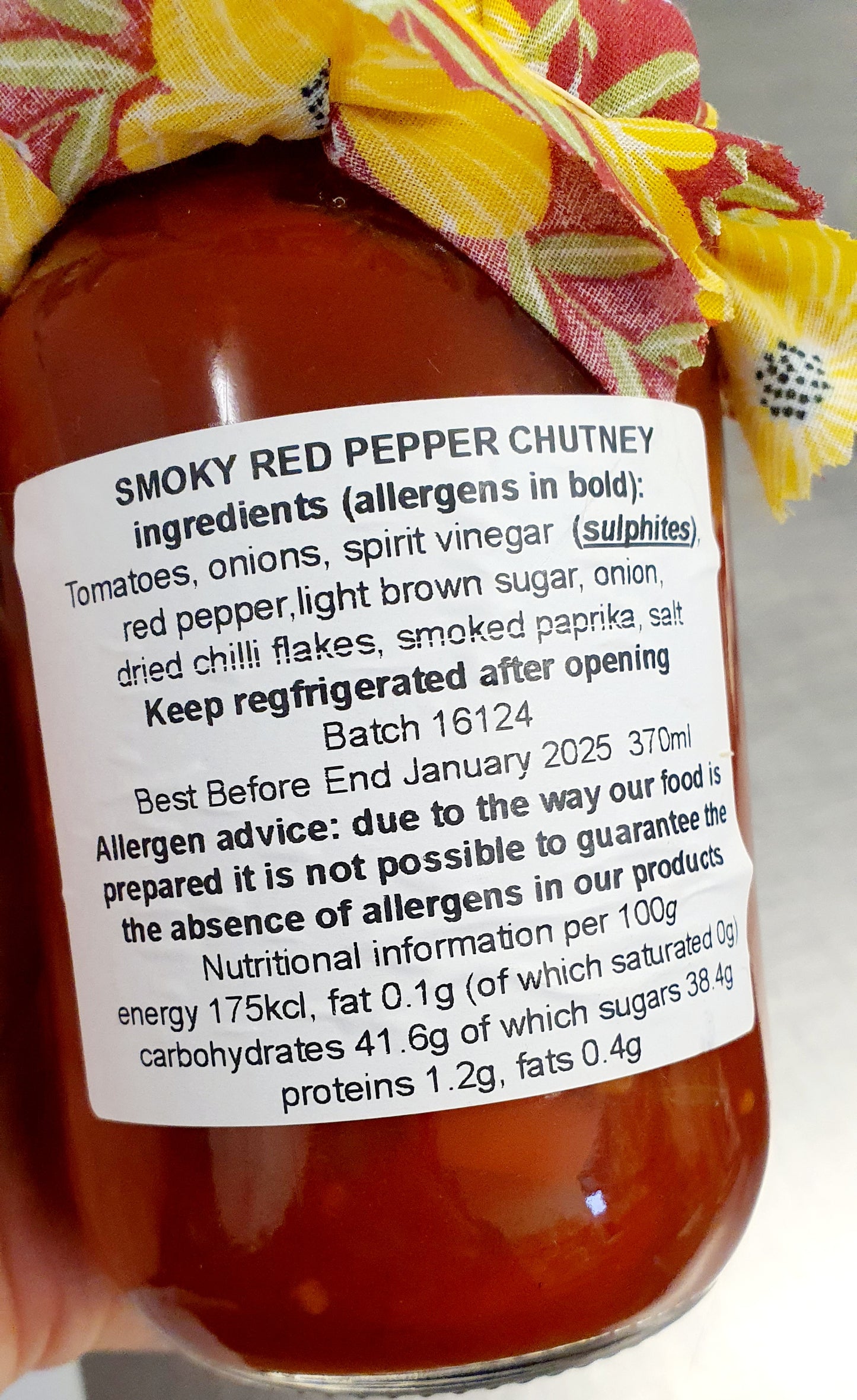 Smoky Red Pepper Chutney