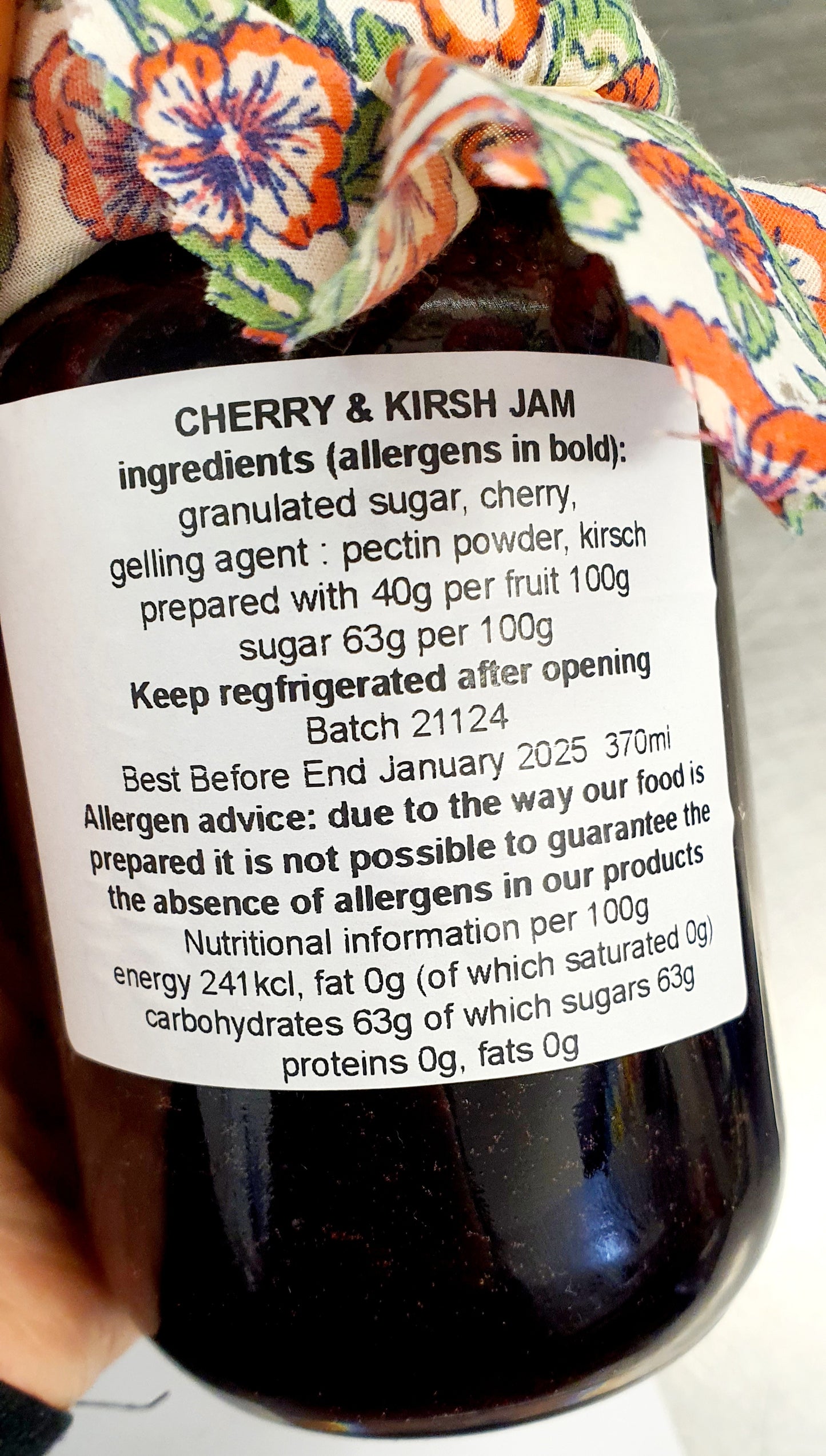 Cherry & Kirsch Jam