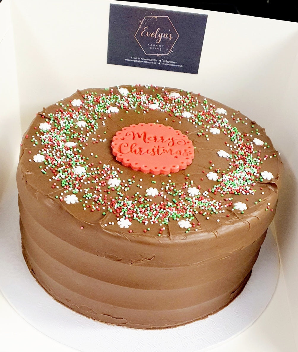 Chocolate Fudge Cake WHOLE - Xmas Week Pre Order Only