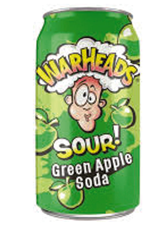 Warheads Sour - Green Apple Soda
