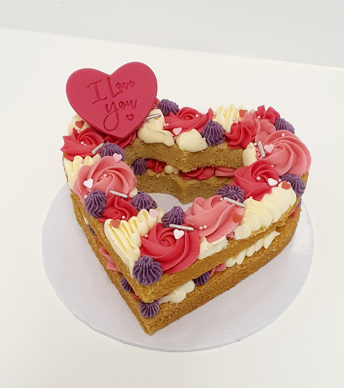Valentine's Heart Cake
