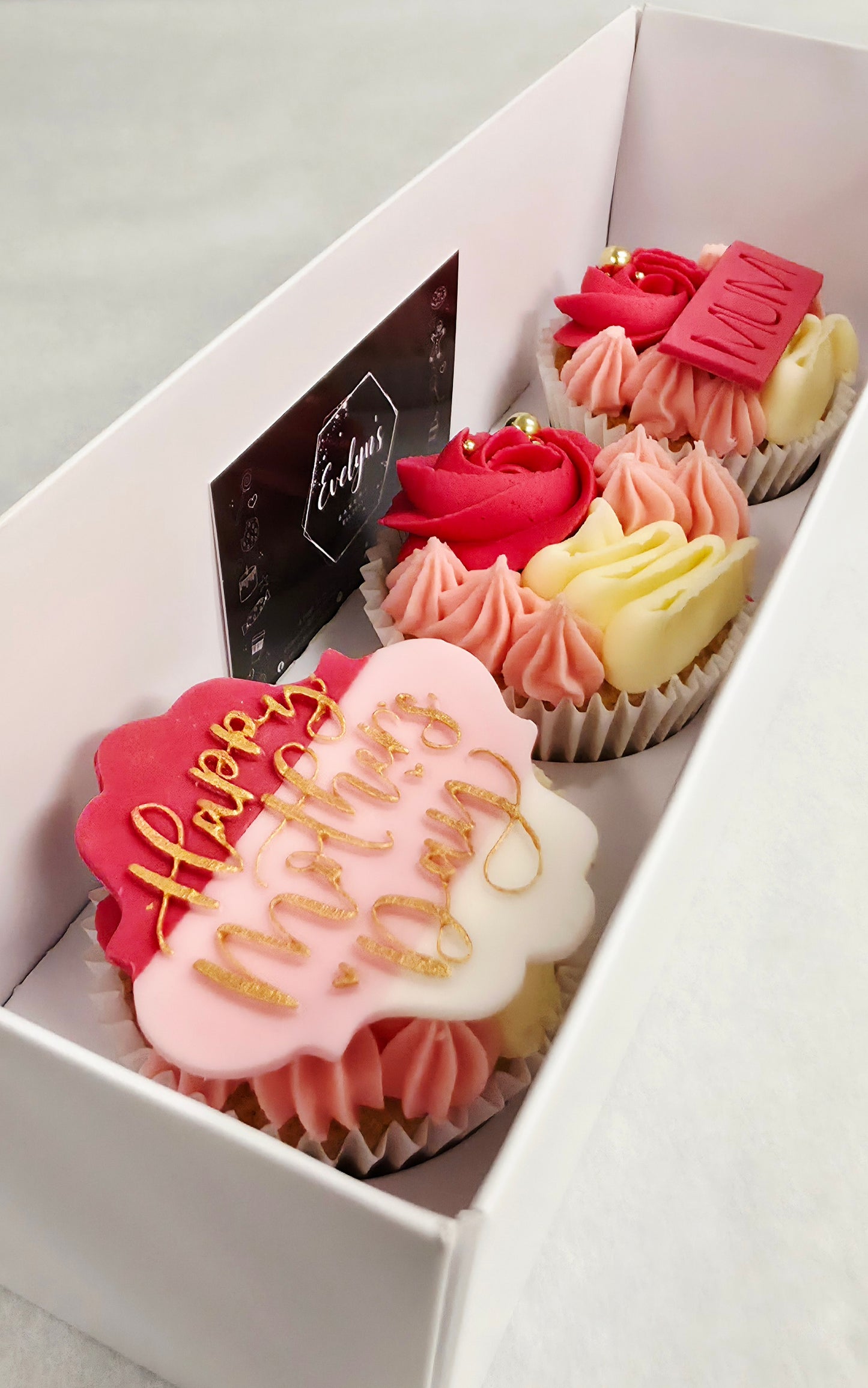 Mother's Day Trio of Cupcakes