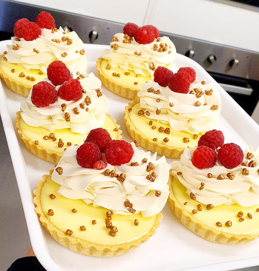 Lemon Posset Tart - Individual - XMAS WEEK PRE ORDER ONLY