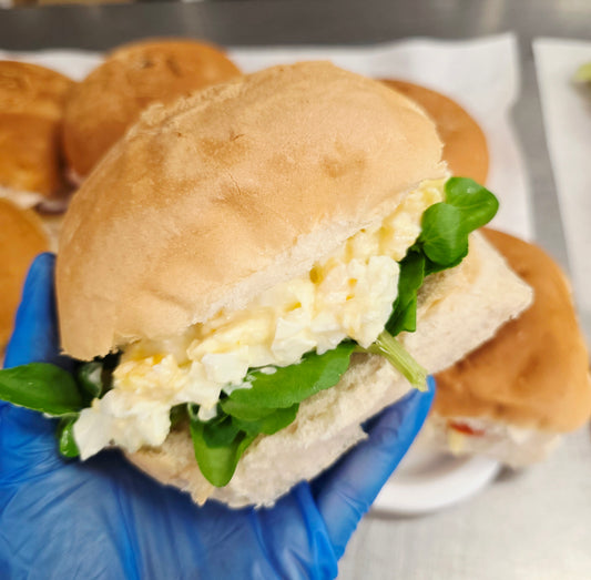 Egg Mayo & Watercress Roll