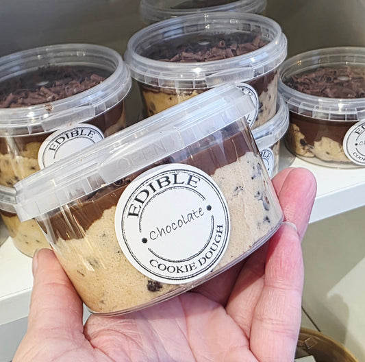 Edible Cookie Dough Pots - Choc