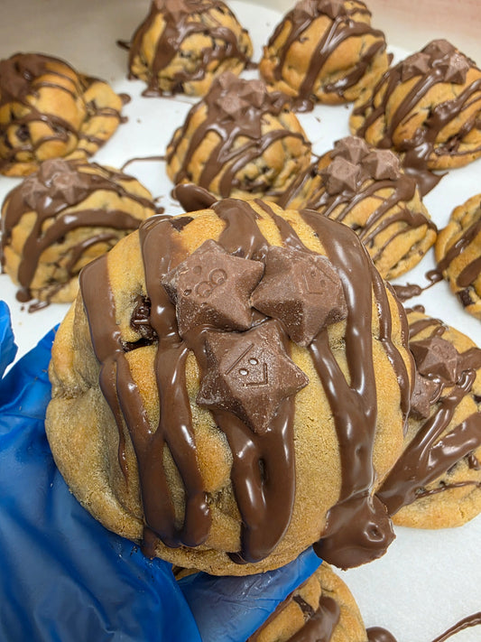 Milky Way Stuffed Cookie