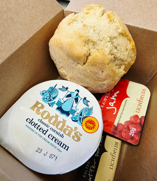 Scone, Butter, Jam & Clotted Cream