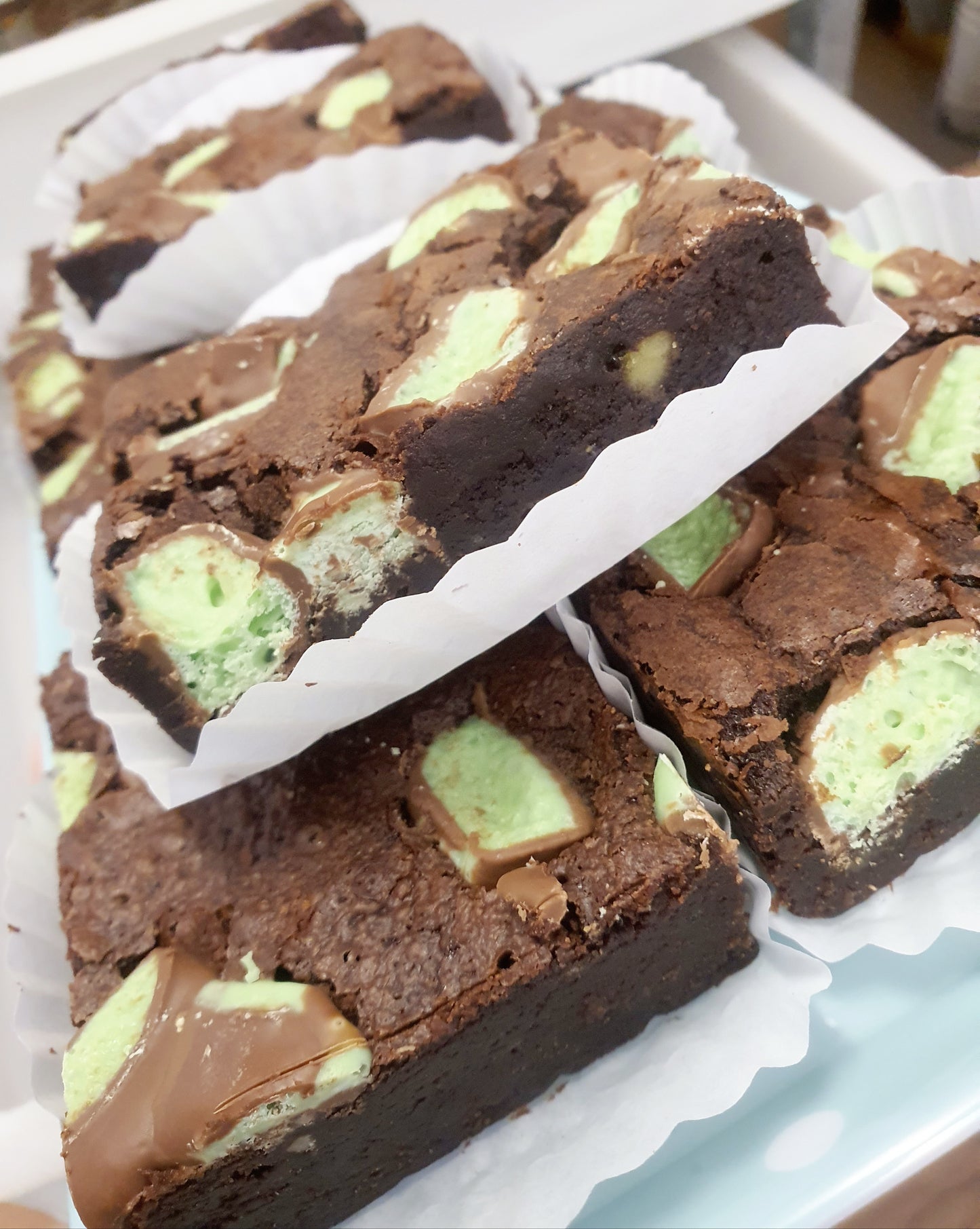 Mint Aero Brownie