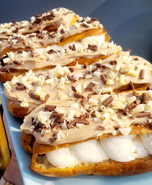 Eclairs - Kinder Style - AVAILABLE FROM THURSDAY