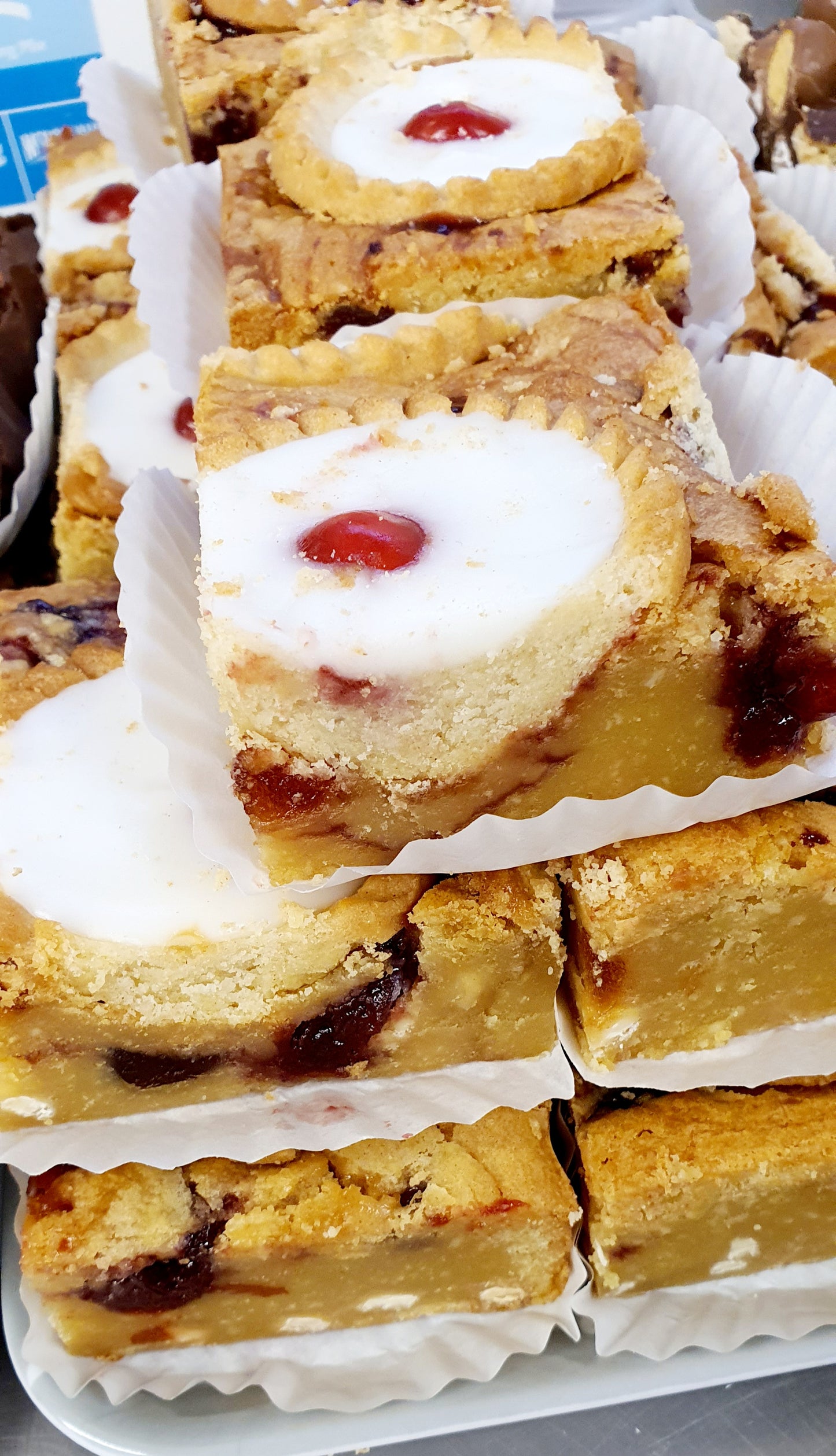 Cherry Bakewell Blondie - XMAS WEEK PRE ORDER ONLY