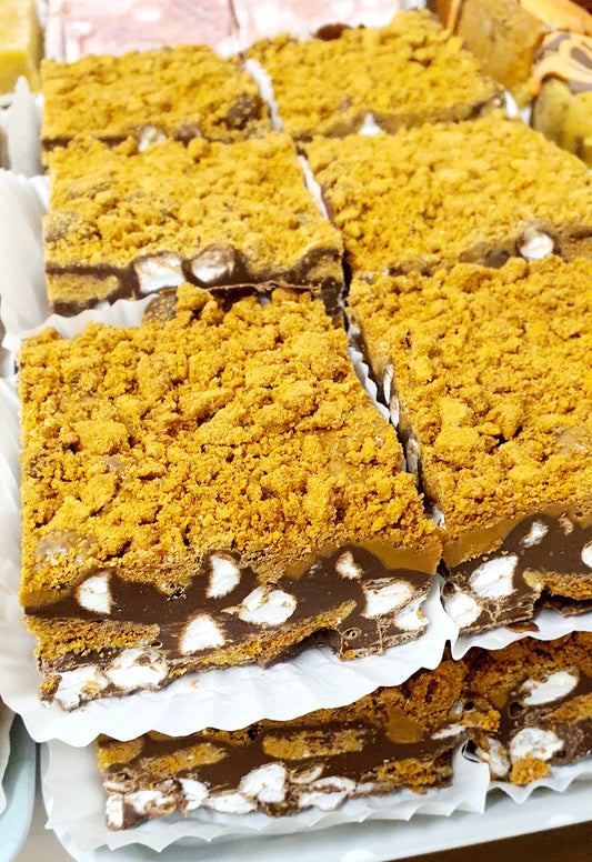 Biscoff Rocky Road