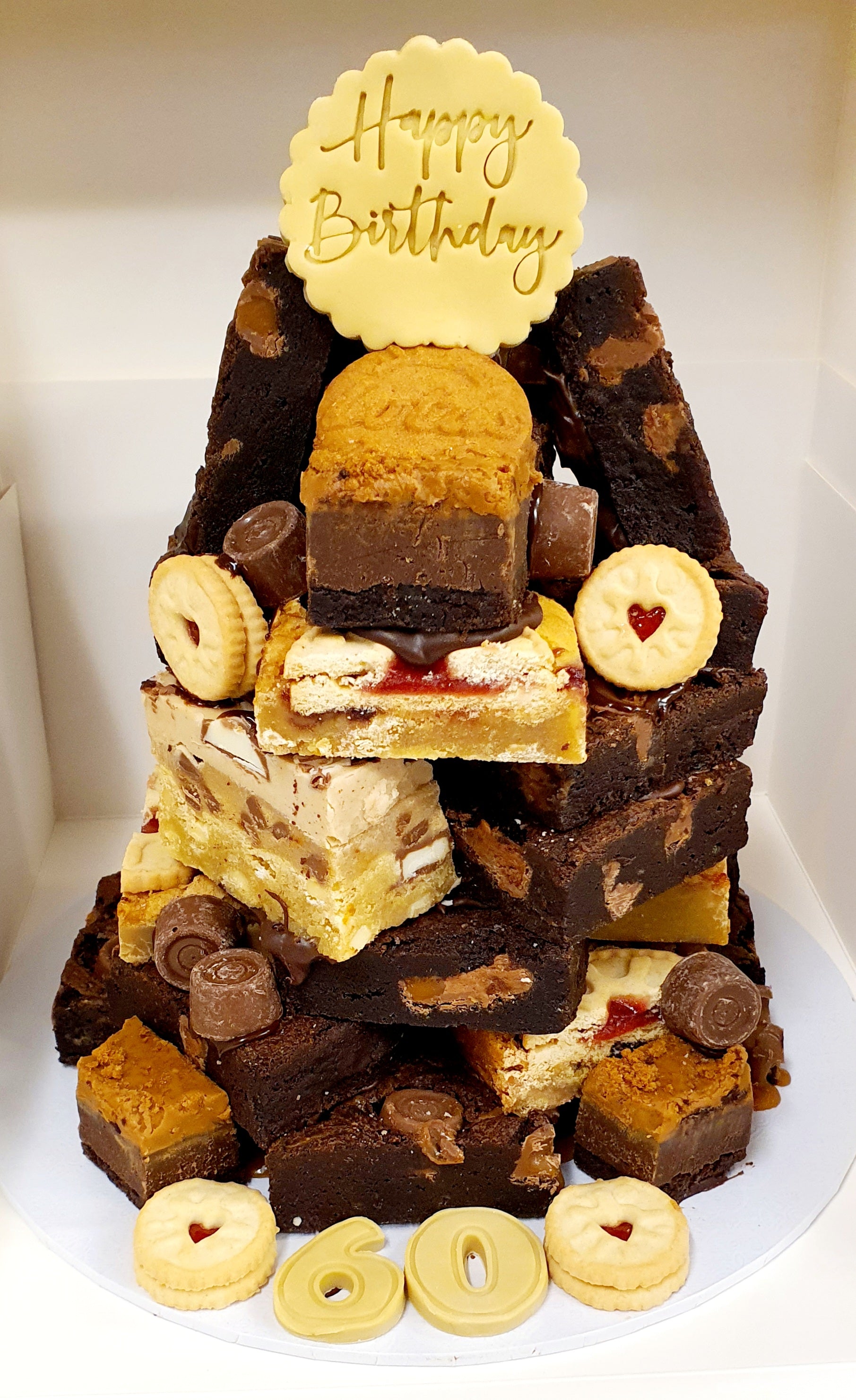 Browine Stack Brownie or Blondie Stack – Evelyn's Bakery
